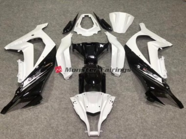 2011-2015 Gloss White/Black Kawasaki ZX10R Motorcycle Fairings Canada